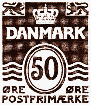 Stamp from Denmark.