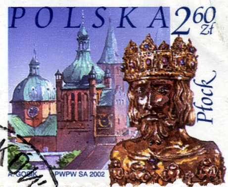 Stamp from Poland