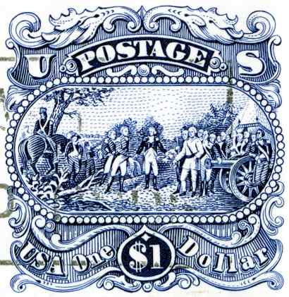 Stamp from the United States.